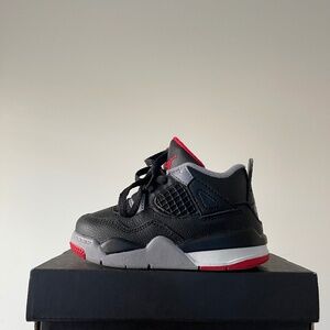 Toddler Jordan “Reimagined Bred” 4’s (No offers please)